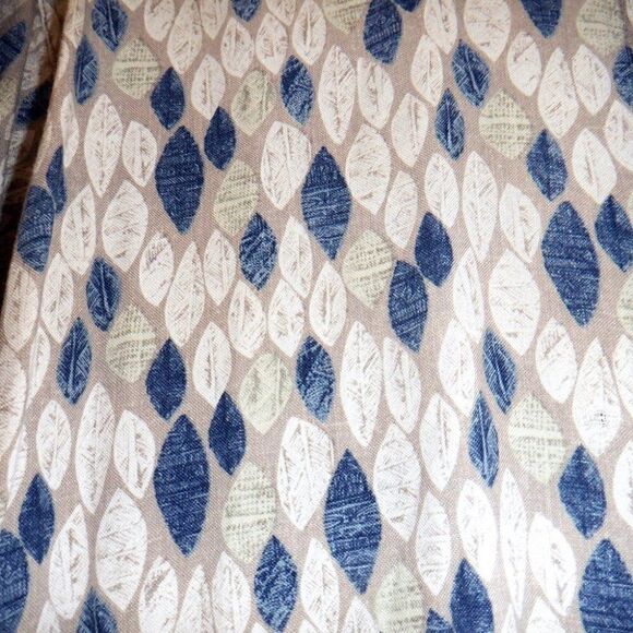 Columbia tan&blue S/S button down shirt - Picture 2 of 4